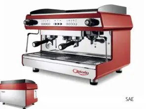 Astoria Tanya semi-automatic coffee machine in cafe