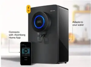 Atomberg Intellon adaptive water purifier with RO UV UF and smart TDS control