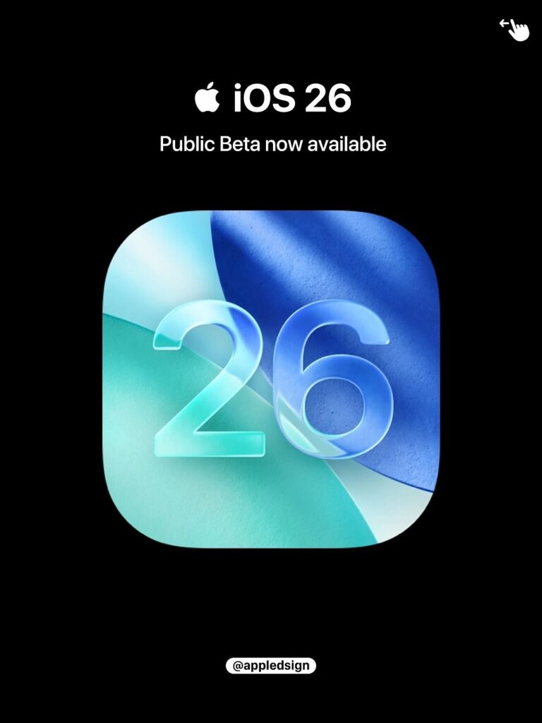 iOS 26 vs iOS 18 comparison showing new Liquid Glass design and updated features